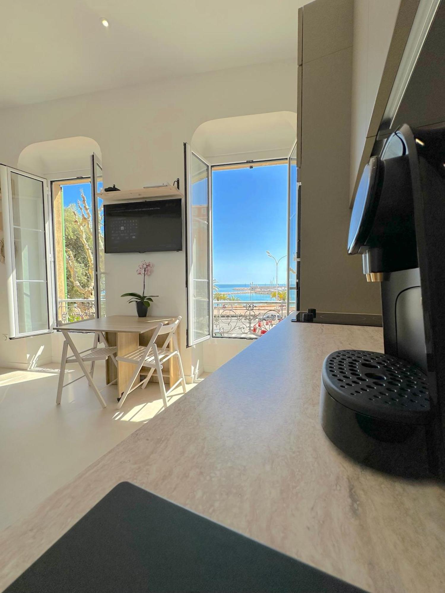 Menton # Monaco - F1 Gp - 4 Persons - Sea View - New - Parking - Clim - Premium - Beach And Sun Exteriér fotografie