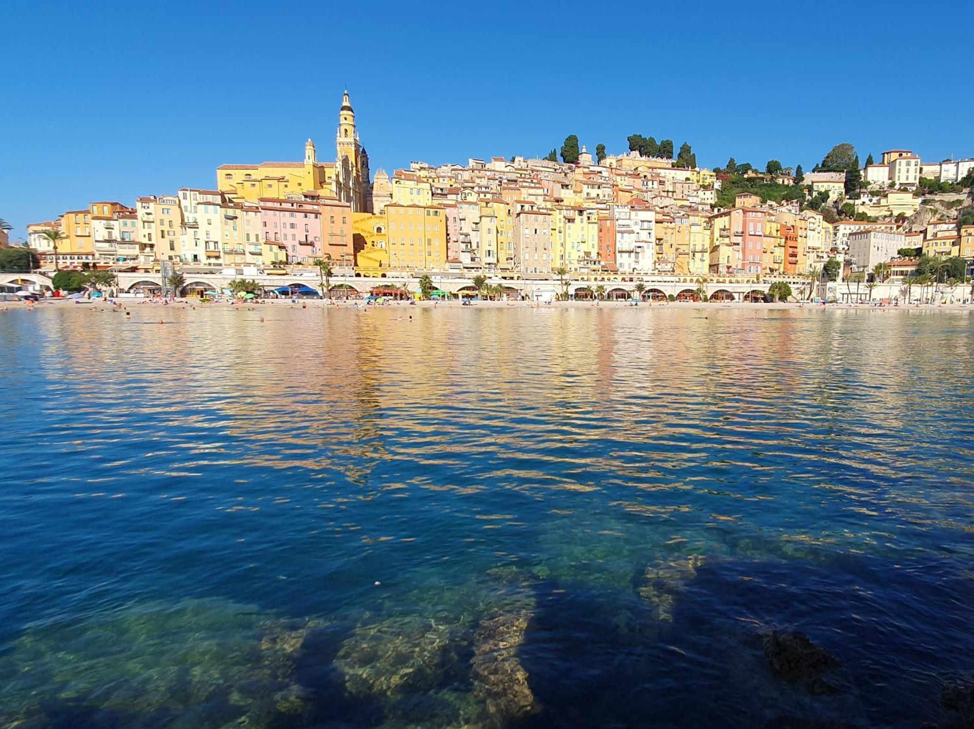Menton # Monaco - F1 Gp - 4 Persons - Sea View - New - Parking - Clim - Premium - Beach And Sun Exteriér fotografie