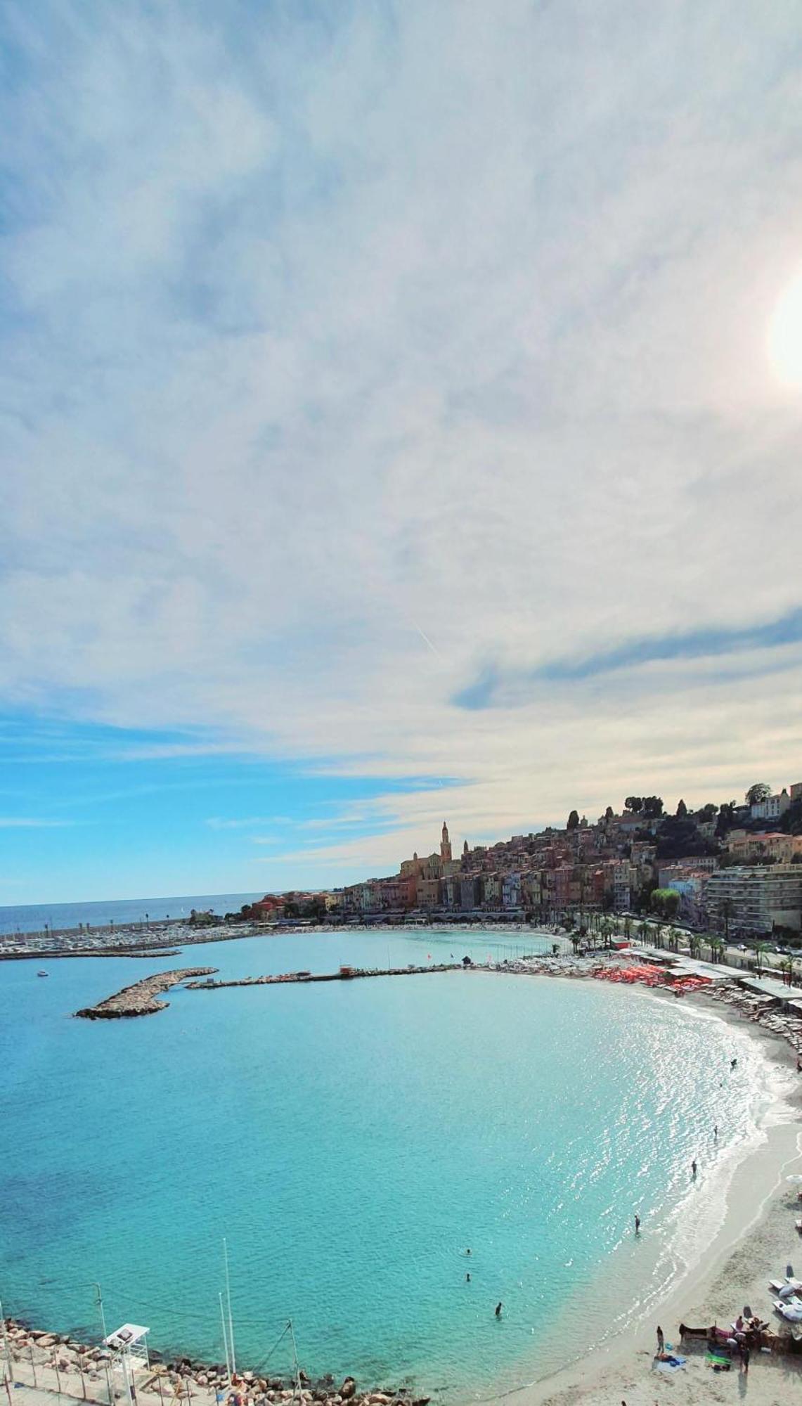 Menton # Monaco - F1 Gp - 4 Persons - Sea View - New - Parking - Clim - Premium - Beach And Sun Exteriér fotografie