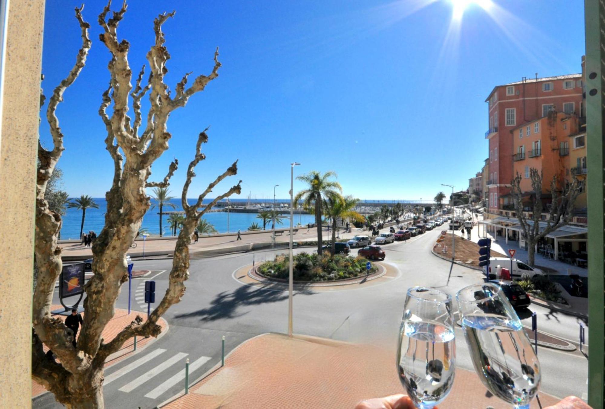 Menton # Monaco - F1 Gp - 4 Persons - Sea View - New - Parking - Clim - Premium - Beach And Sun Exteriér fotografie